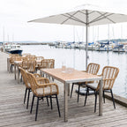 Terrassenstuhl Sol Honey – Einsatzbeispiel Restaurantterrasse