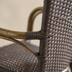 Terrassenstuhl Spring de Luxe mocca – Detailansicht Material