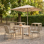 Terrassenstuhl Thebe – Einsatzbeispiel Restaurantterrasse