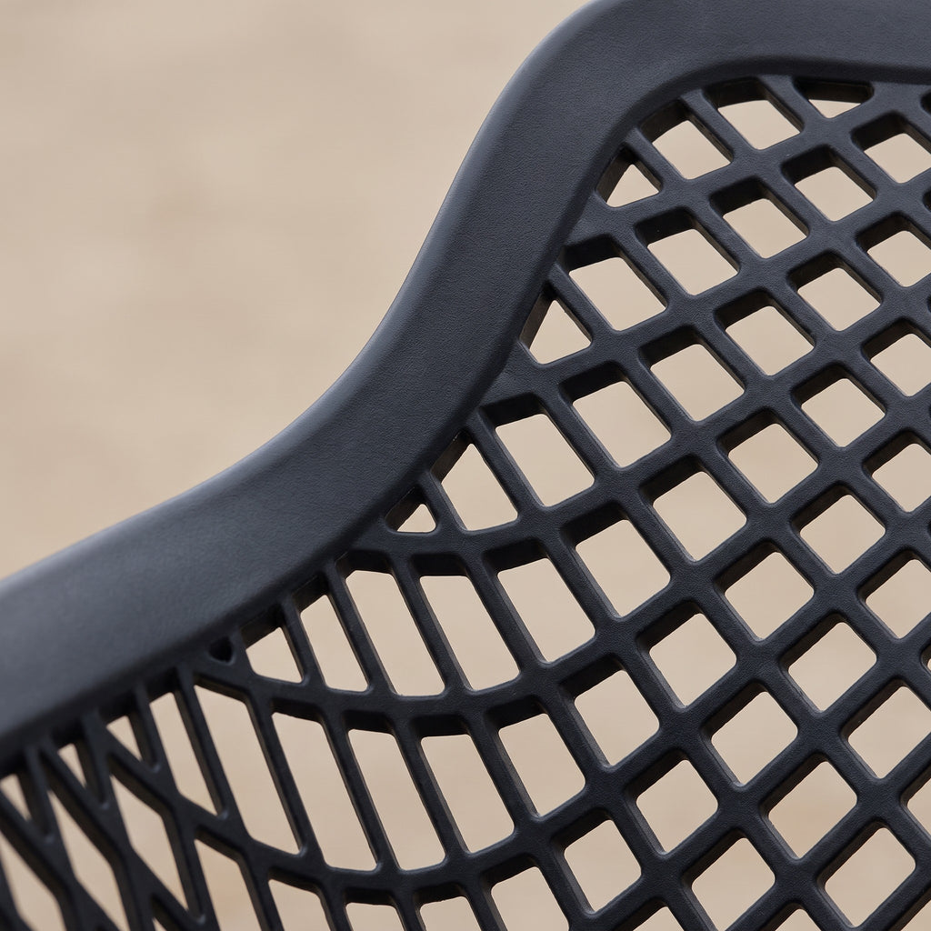 Terrassenstuhl Tina – Detailansicht Material