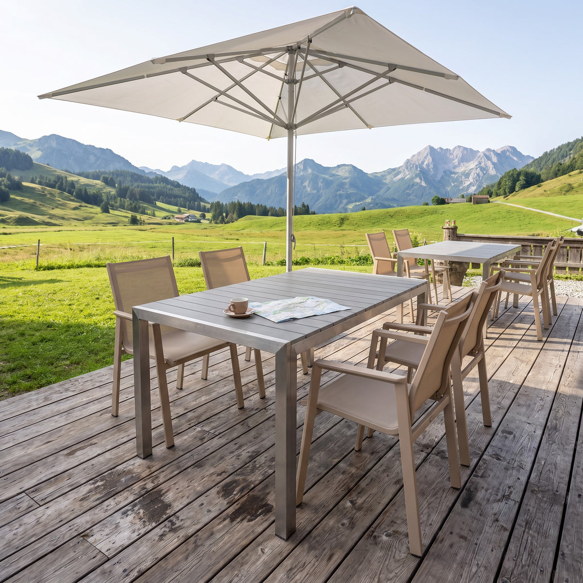 terrassenstuhl-vesta – Einsatzbeispiel Hotelterrasse