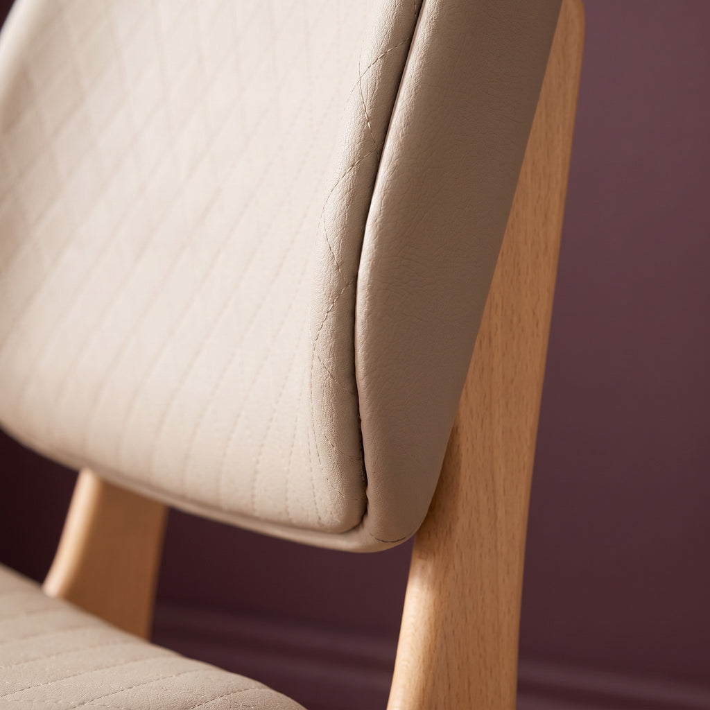 Restaurantstuhl Thea – Detailansicht Material