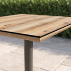 Compact Sumava Oak – Detailansicht Gestell