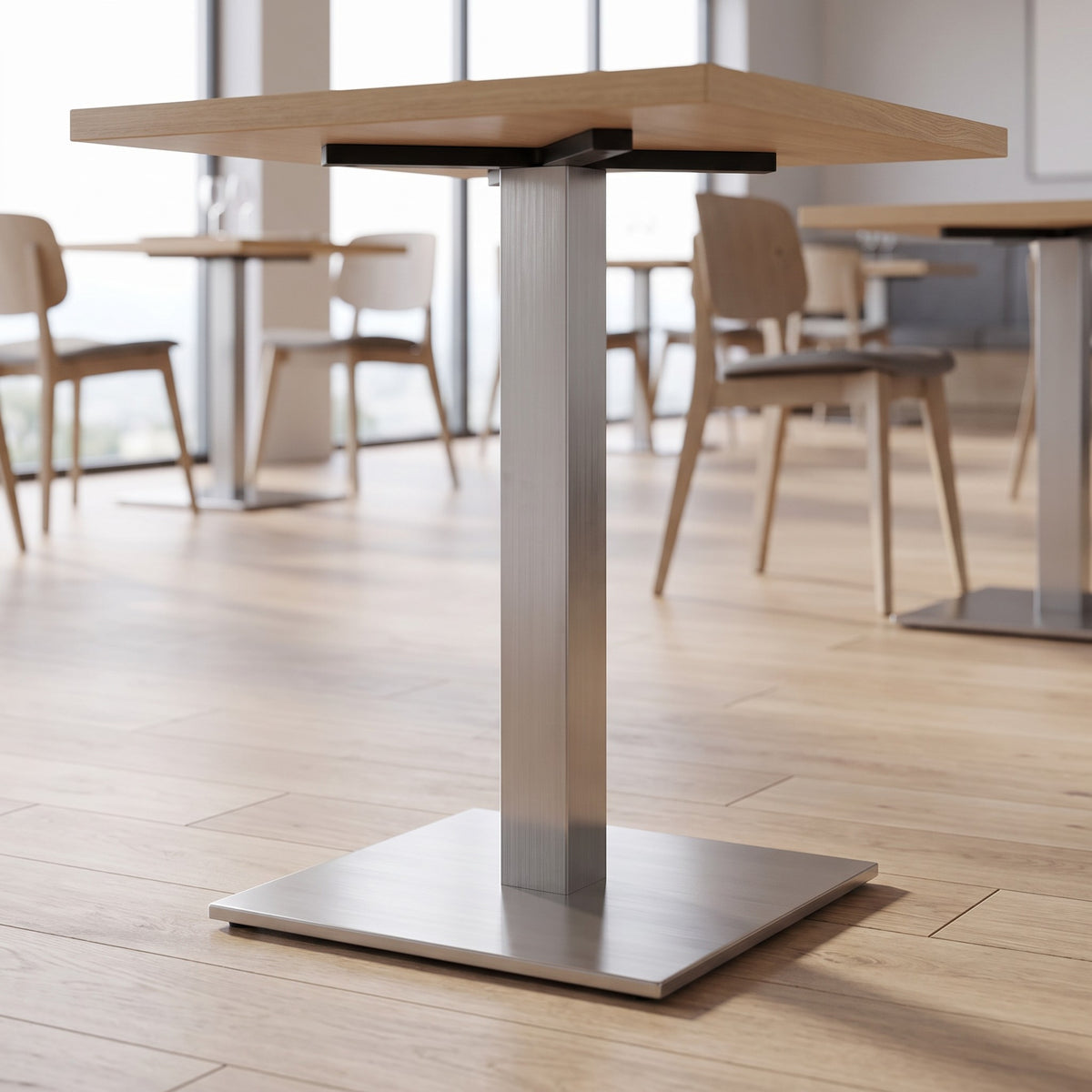 Tischgestell E-04040 – Detailansicht Gestell