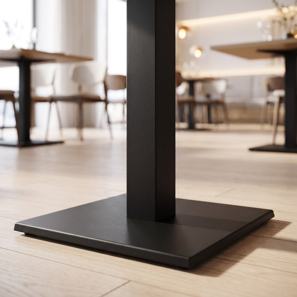 Tischgestell F-04040 – Detailansicht Material