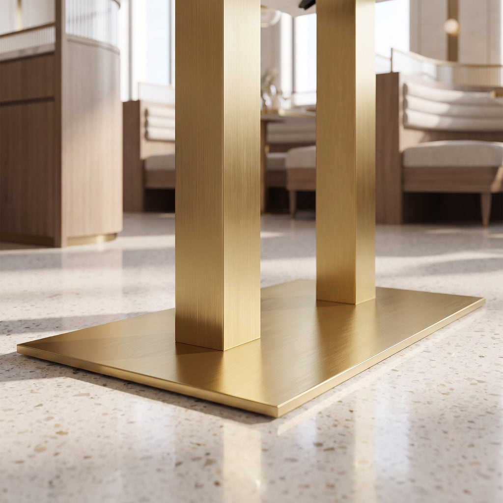 Tischgestell G-04070 – Detailansicht Material
