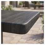 Werzalit Tischplatte 065 Palisade Gris – Detailansicht Material
