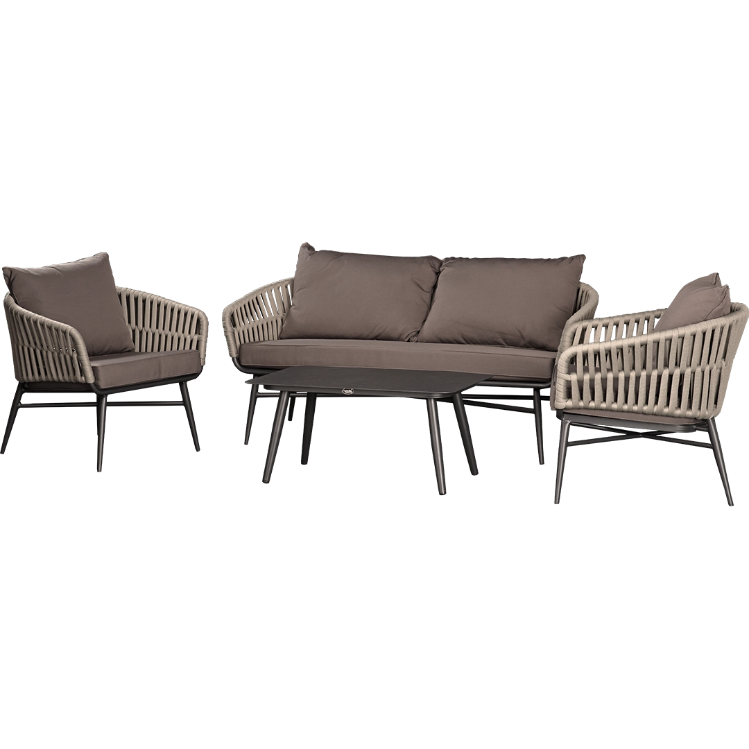 Loungeset Formentera grau