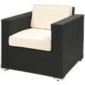 Outdoorsessel Silvia schwarz