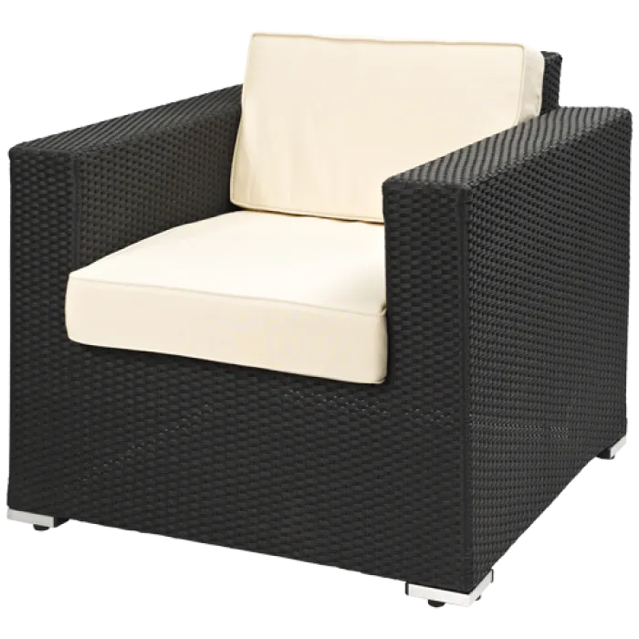 Outdoorsessel Silvia schwarz