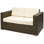 Outdoorsofa Silvia burned
